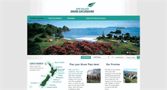 Desktop Screenshot of nzshoreexcursions.com